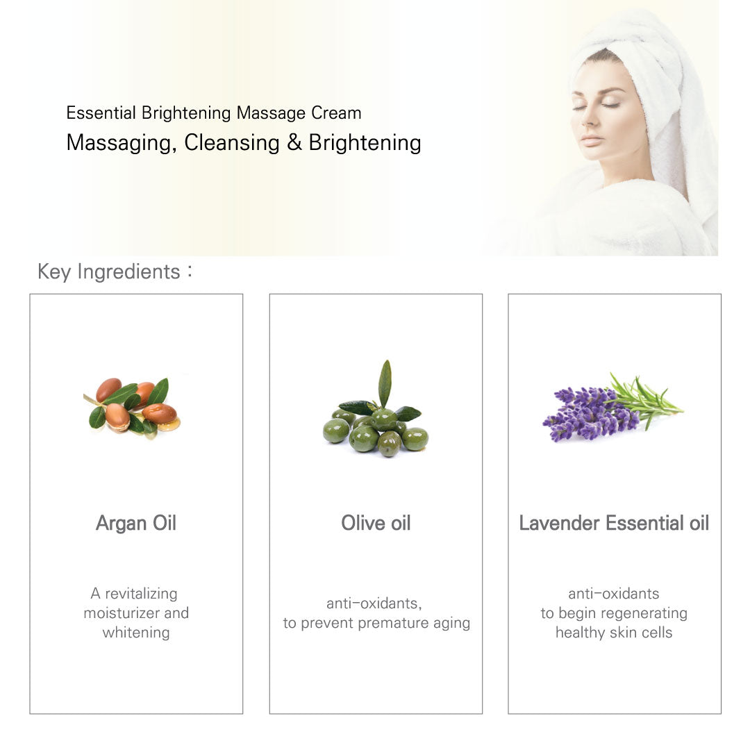 Essential Brightening Massage Cream